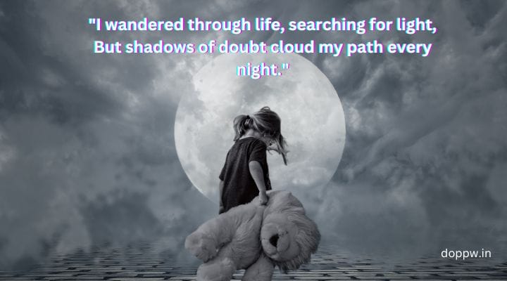 2 Line Broken Heart Alone Sad Shayari in English Hindi