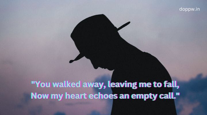 2 Line Sad Shayari in Hinglish for Girl Friend