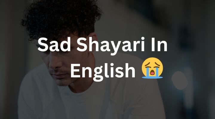 2 line Sad Shayari In English